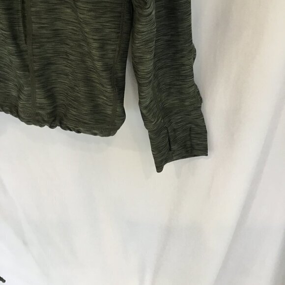 prAna Philipa Sweatshirt Stretchy Long Sleeve Drawstring Women's Sz Medium Gray - Picture 4 of 7